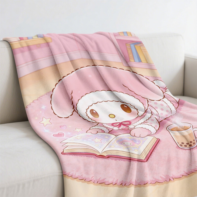 Sanrio Blanket Cozy Pink Flann - đánh giá và giá Christmas Throw Blanket