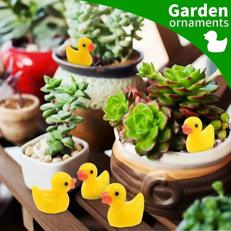 100/200Pc/set Mini Resin Ducks - đánh giá và giá Nutcracker Figurine