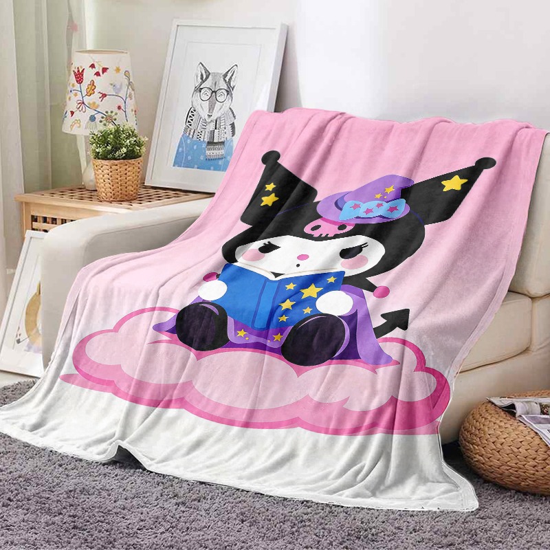 Sanrio Blanket Kuromi Witch Ma - đánh giá và giá Christmas Throw Blanket