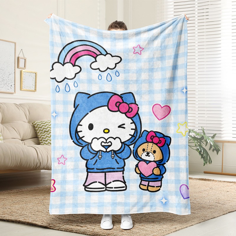 Sanrio Blanket Hello Kitty Bea - đánh giá và giá Christmas Throw Blanket
