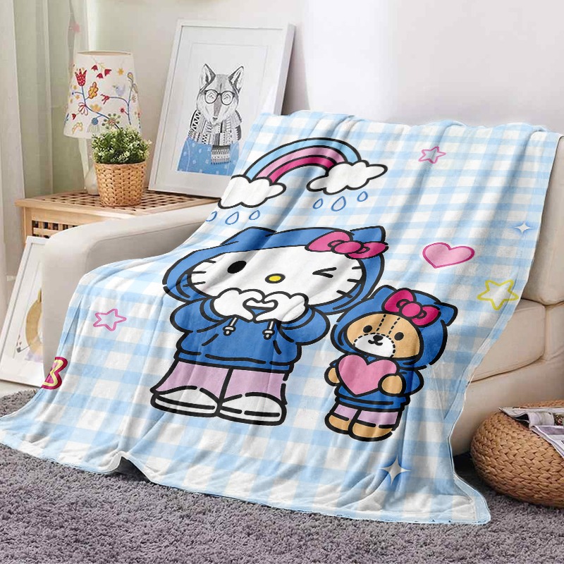 Sanrio Blanket Hello Kitty Bea - đánh giá và giá Christmas Throw Blanket