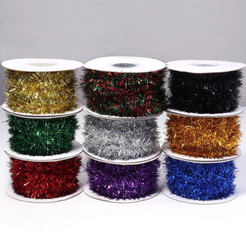10Yards Christmas Tinsel Ribbo - đánh giá và giá Tinsel Garland Decoration