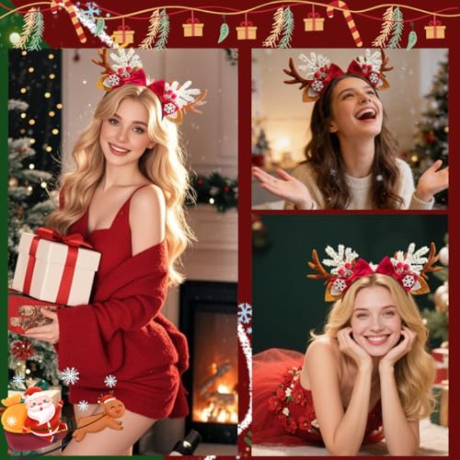Cute Christmas Headband for Wo - đánh giá và giá Reindeer Antlers Headband