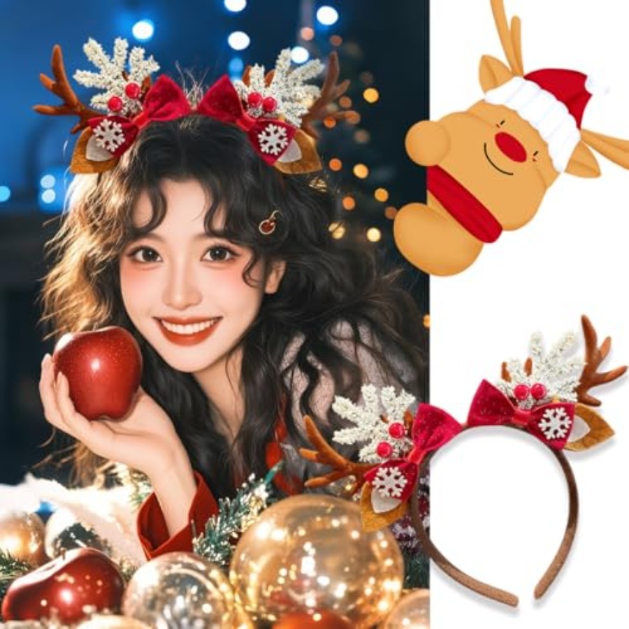 Cute Christmas Headband for Wo - đánh giá và giá Reindeer Antlers Headband