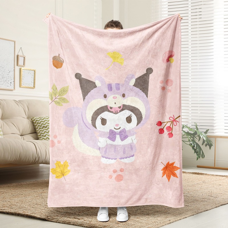 Sanrio Blanket Cozy Pink Fleec - đánh giá và giá Christmas Throw Blanket