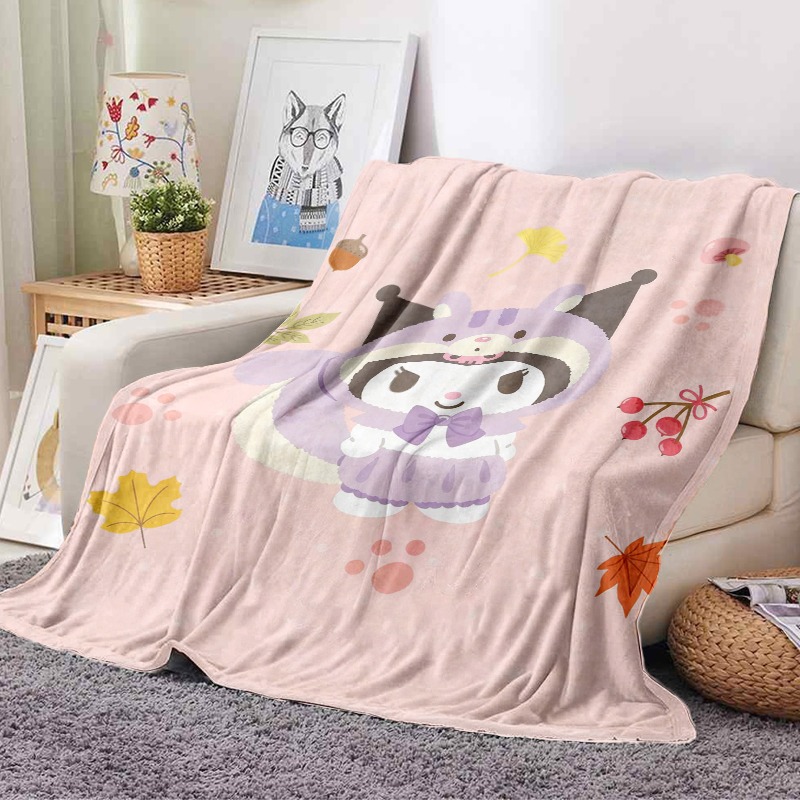 Sanrio Blanket Cozy Pink Fleec - đánh giá và giá Christmas Throw Blanket