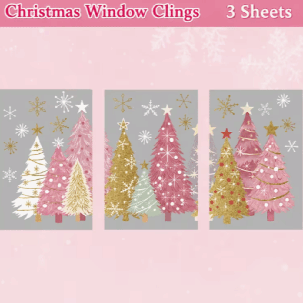 Reusable PVC Material Christma - đánh giá và giá Snowflake Window Decal