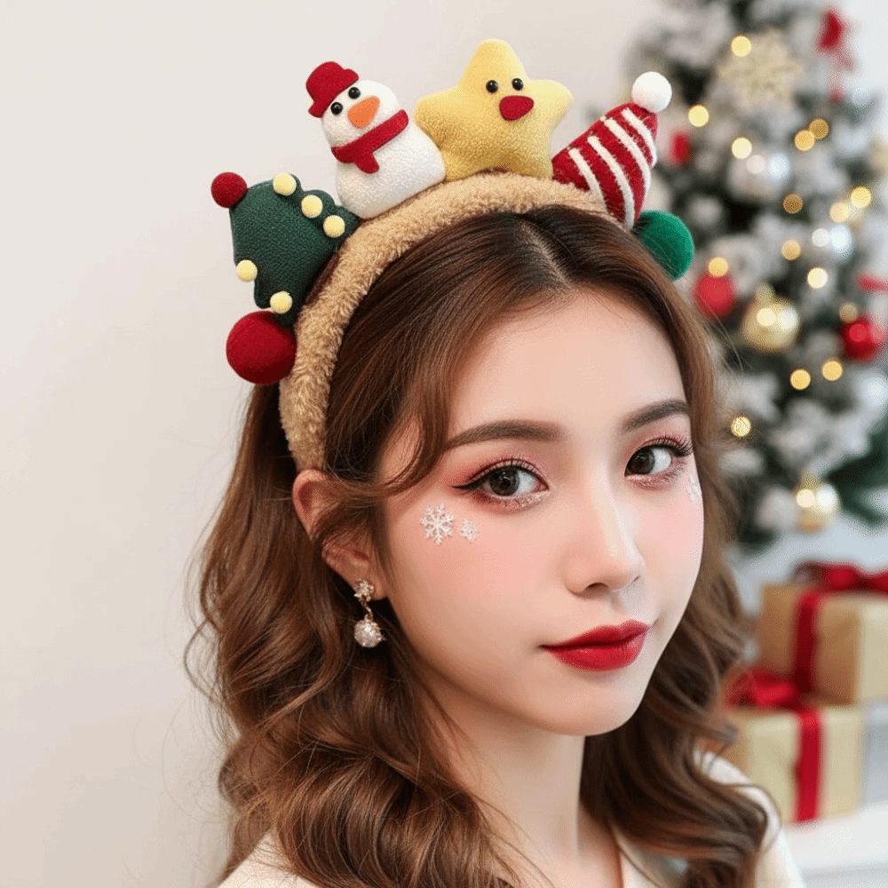 Plush Texture Christmas Headba - đánh giá và giá Reindeer Antlers Headband