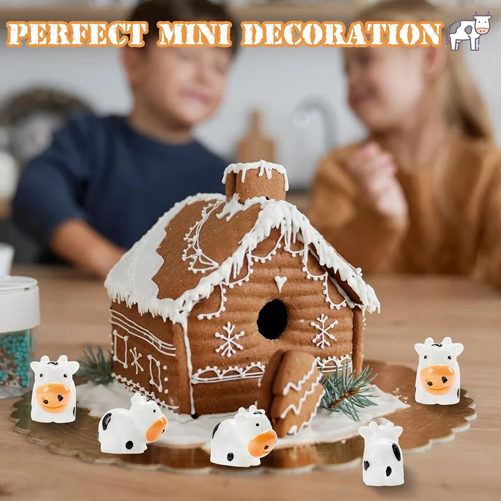100Pc Mini Cow Figurines Resin - đánh giá và giá Nutcracker Figurine