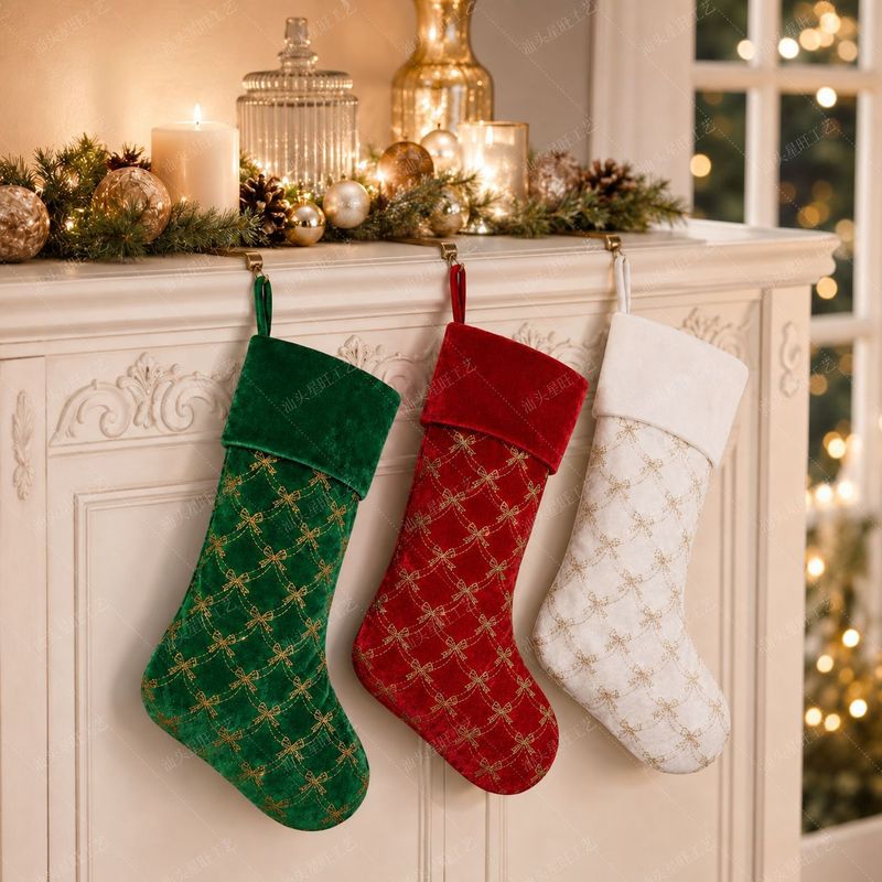 New Christmas Stocking Ornamen - đánh giá và giá Christmas Stocking Hanging