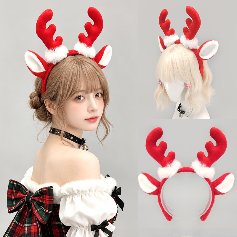 Headband Furry Reindeer Antler - đánh giá và giá Reindeer Antlers Headband