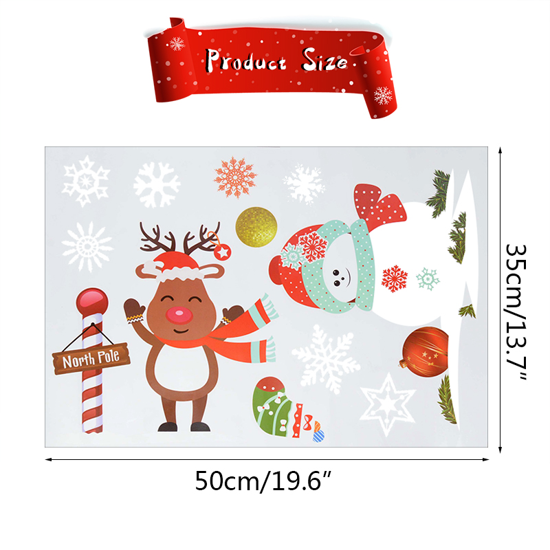 1 Bộ Giáng Sinh Cửa Sổ Dán Tra - đánh giá và giá Snowflake Window Decal
